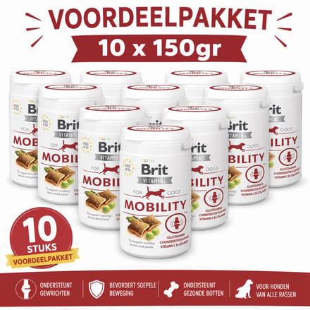 Brit Vitamins Mobility - 10 x 150 g