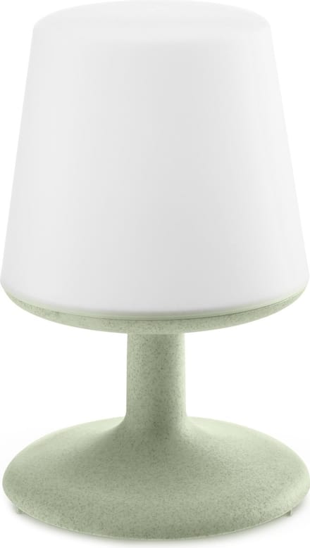 koziol Light To Go Organic tafellamp Groen, Wit