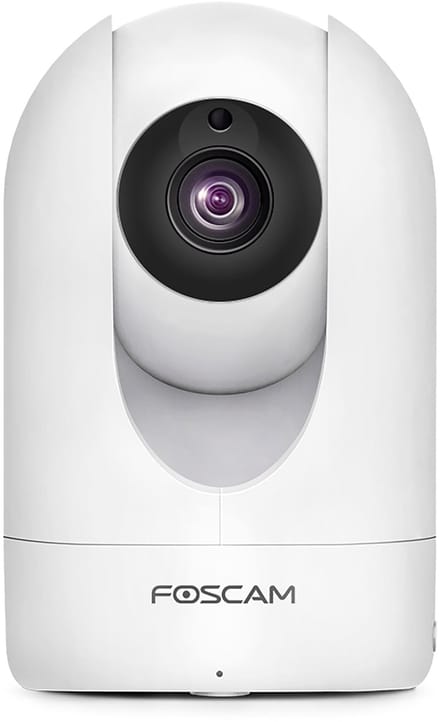 Foscam R4M Beveiligingscamera Binnen – 4MP Super HD PTZ IP Camera – Dual-band WiFi – Nachtzicht 10m – Bewegingsdetectie – Privacy Modus – MicroSD Opslag – Wit