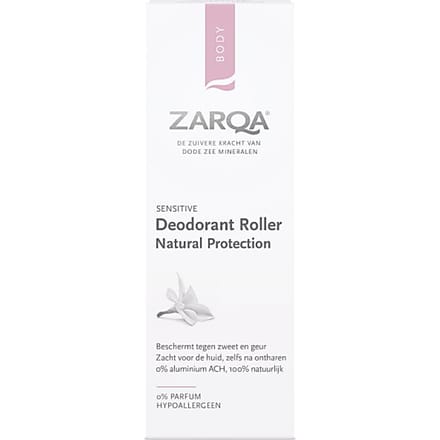 ZARQA Deodorant Roller Sensitive 50ml - 0% aluminium ACH