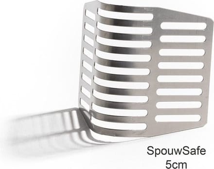 Spouwsafe achtervoegrooster rvs 5cm