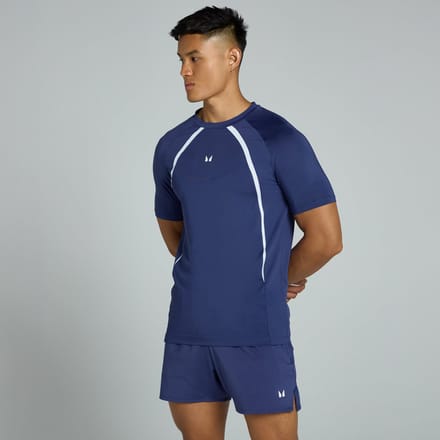 MP Tempo T-shirt met panelen voor heren - Schemerzwart - M
