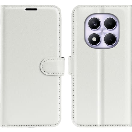 CaseBody Xiaomi Redmi Note 14 Pro Portemonnee Hoesje Wit