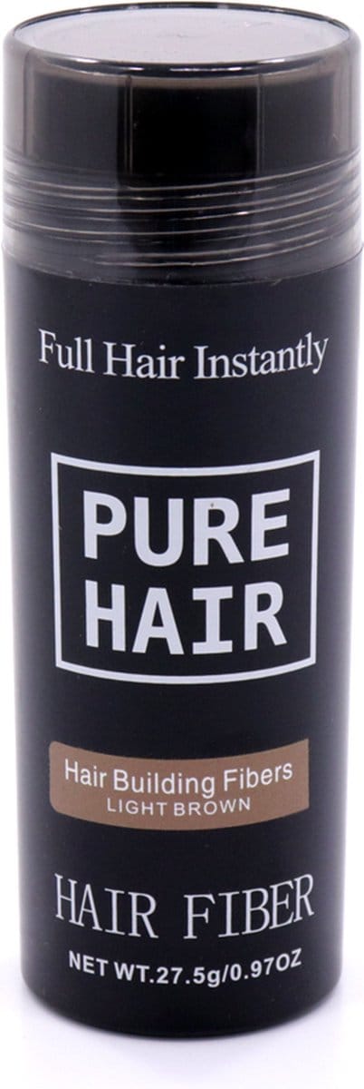 Pure Hair Premium Keratine Haarvezels Licht Bruin 27,5g