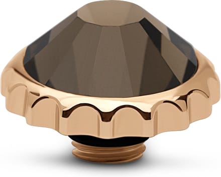 Melano Vivid Cap Steentje Smoked Topaz Rosé