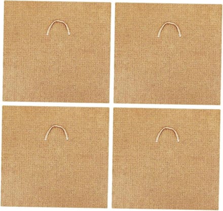 Wormenbak Dekens - Compost Dekens - Wormen Composteren - Natuurlijke Jute Vezel - 60x60 cm - Bruin