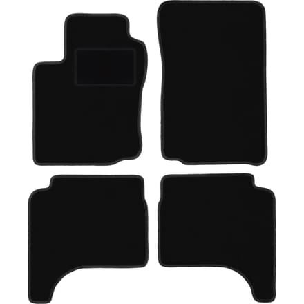 Zwarte veloursmatten voor: Suzuki Grand Vitara I SUV (1998-2005)