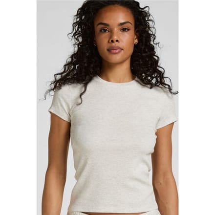 Hunkemöller Shortsleeved Pyjama Top Grijs