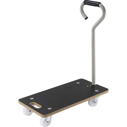 TOOLCRAFT TO-9972441 Transportroller Spaanplaat Laadvermogen (max.): 250 kg Aantal rollers 4
