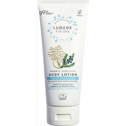 Lumene Nordic Sensitive Fragrance-Free Rich Body Lotion 200 ml