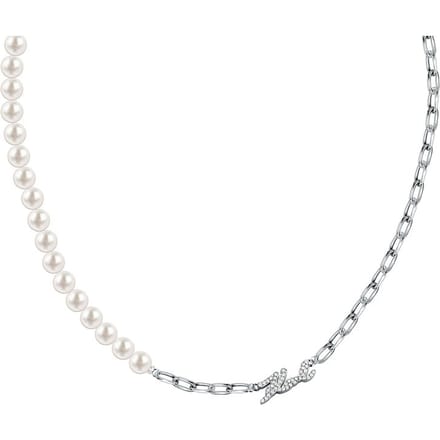 Karl Lagerfeld - KLAYR03 - Ketting - Dames - PEARL - 40+5 cm
