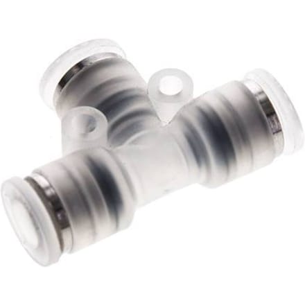 6mm T-koppeling PA Insteekfitting FDA EPDM