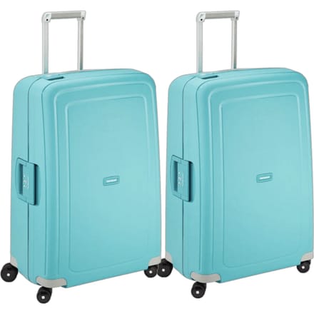 Samsonite S'Cure Spinner 75cm Duo Pack Aqua Blue