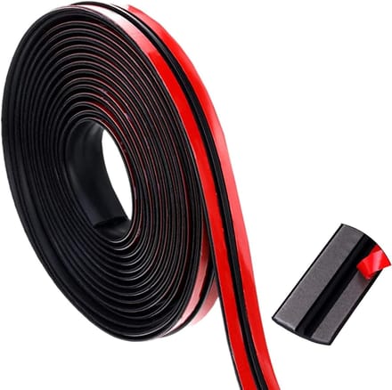 Rubberen afdichtstrips voor autodeur- en raamafdichtingen, universeel, voor auto19mm×6m