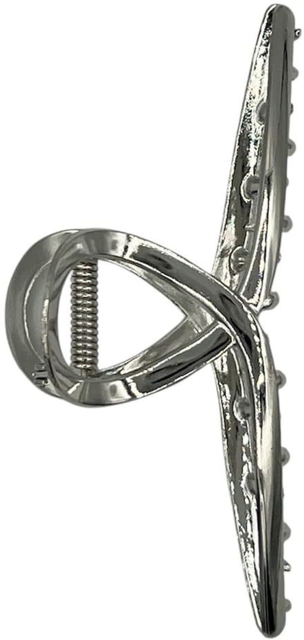 Haarklem - haarklauw - haarclip - zilver - meisjes - dames