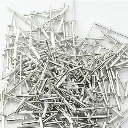 Popnagels Aluminium Open Kop Diameter 2.4 t/m 4.8mm - Set van 50 Stuks