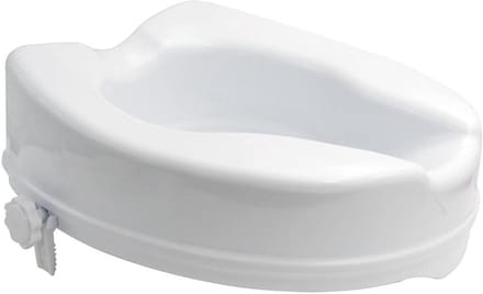 wc-brilverhoging kunststof 10 cm wit voor veiligheid en comfort