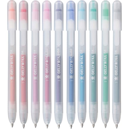 Gelschrijver Sakura Gelly Roll Stardust 08 klikfunctie assorti 10st
