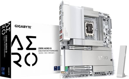 GIGABYTE Z890 AERO D Moederbord - Intel Z890 - Intel LGA1851 - DDR5 RAM - ATX