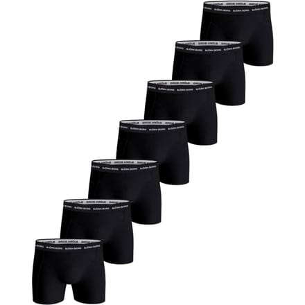 Björn Borg Cotton Stretch Boxershorts Heren (7-pack) - Maat S