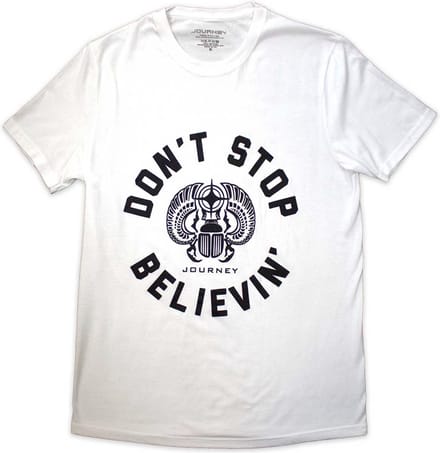 Journey - Believin' Heren T-shirt - M - Wit