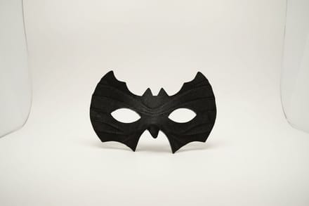 Masker - Vleermuis - Zwart - Halloween - Trick or treat - Batman - Carnaval