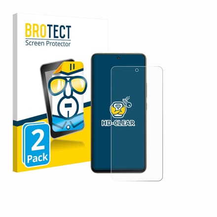 BROTECT - Screenprotector voor Vivo Y400 Pro - Folie Beschermfolie transparant 2 Stuks