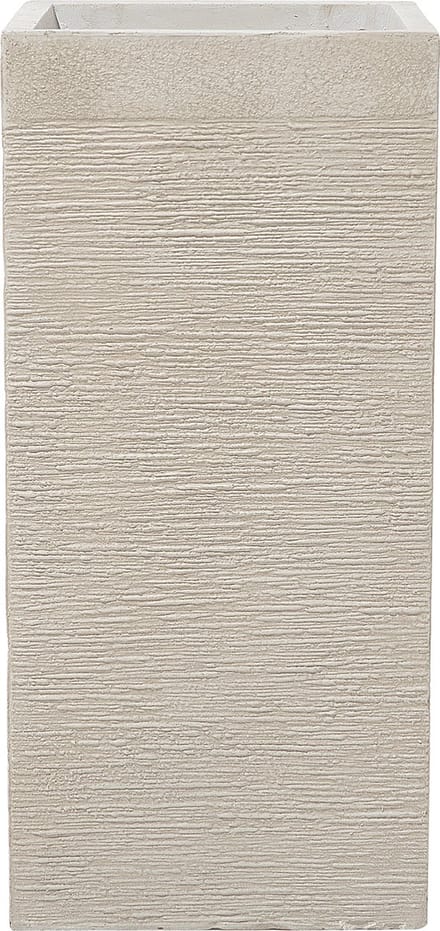 DION - Bloempot - Lichtbeige - Klei-vezelmengsel