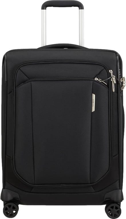 Samsonite Koffer Met Laptopvak - Respark Spinner 55/20 Df Exp (Handbagage) Ozone Black