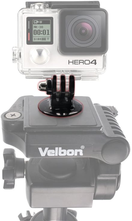 Hurtel - Statiefadapter - GoPro - Compatibel - 1/4" Gwint