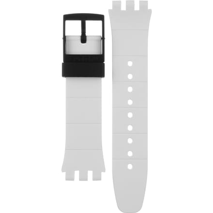 Swatch Plastic - New Chrono - SUS ASUSW405 SUSW405 White Blades Horlogeband