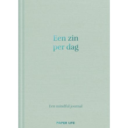 Een zin per dag - Mindful journal - 365 dagen