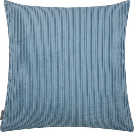 Duke Velvet Rib kussen ijs blauw 45x45cm