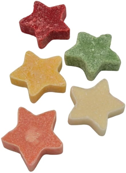 Deco4yourhome® - Amberblokje - Mix van 5 stuks - Geurblokjes - Cadeau - Ster