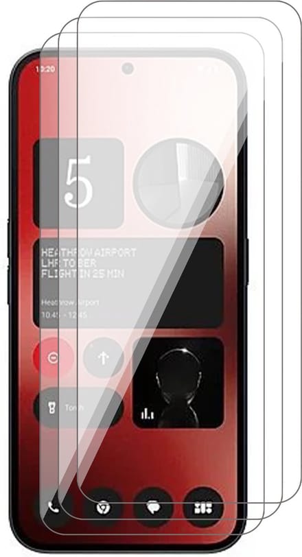 Screenprotector geschikt voor Nothing Phone 2a / 2a Plus - 3x Glas Screen Protector