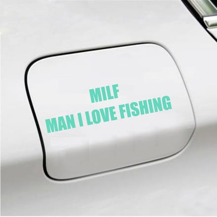Bumpersticker - Milf - 4,1 X 14,8 - Mint
