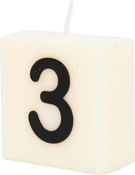 Letter Kaarsje - 3