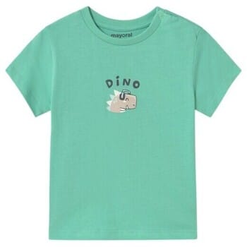 Overhemd Lange Mouw Mayoral 1062 Camiseta dino Verde