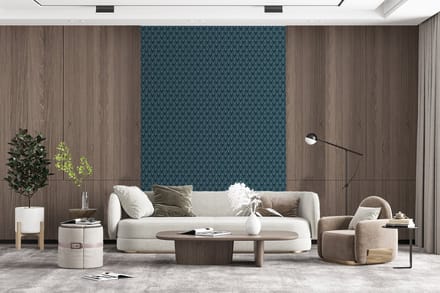 Behang - Fotobehang Design - Jongens - Driehoek - Kind - Breedte 145 cm x hoogte 220 cm