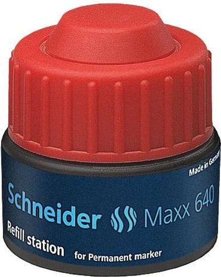 navulling Schneider 640 tbv marker 130/133 30ml rood