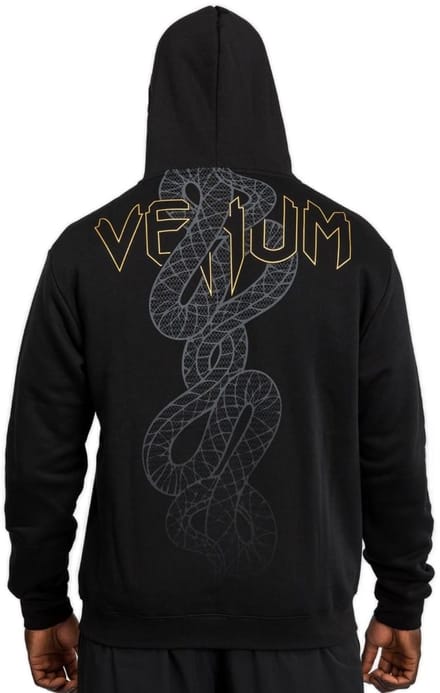 Venum Serpenti Hoodie Zwart Zilver Goud - S