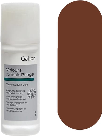 Gabor Nubuck + Textile Flacon - 040 Middelbruin - 75ml