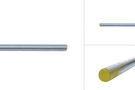 Wovar Draadeind Verzinkt M14 x 1m Sterkte 8.8 | Per Stuk