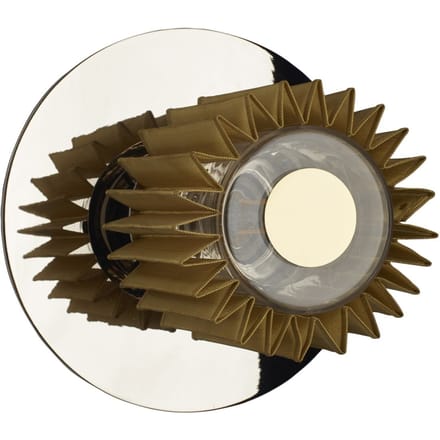 DCWéditions IN THE SUN wandlamp - zilver/goud - Ø 19