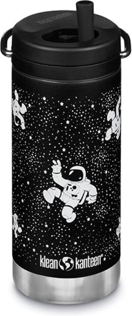 Klean Kanteen schoolbeker, TwistCap Straw, 355 ml RVS - Astronaut - Drinkfles met rietje