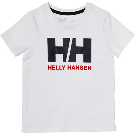 Helly Hansen Logo T-shirt Met Korte Mouwen Wit 24 Months Kinderen