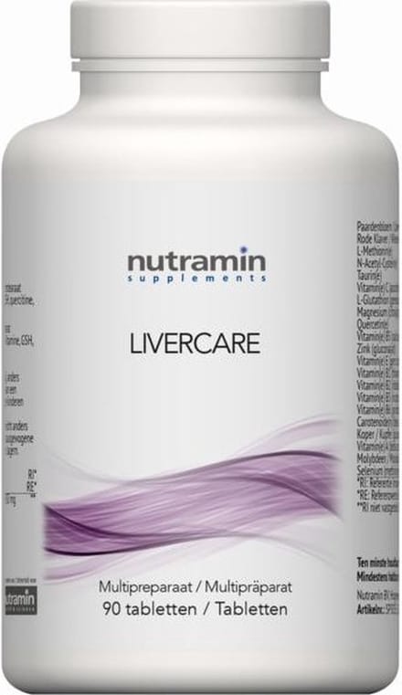 Nutramin NTM  LiverCare Tabletten 90 st