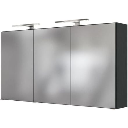 HELD Badkamer spiegelkast (Donkergrijs, 120 cm)