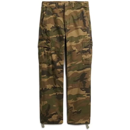 Baggy cargobroek van katoen Superdry