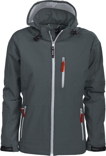 D.A.D SOFTSHELL TULSA LADY 150863 - Grijs - S